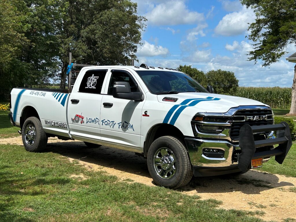Lower Forty Farm work truck