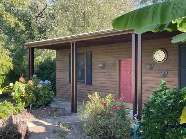 Finished capping all posts with aluminum