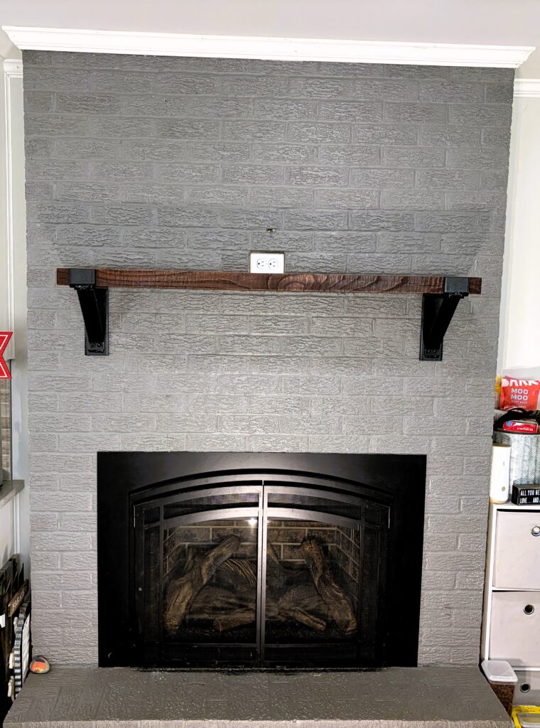 mantle custom brackets 1