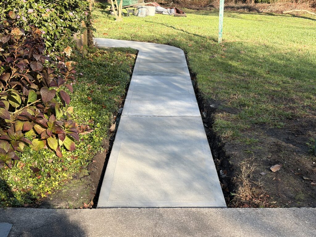 sidewalk finish