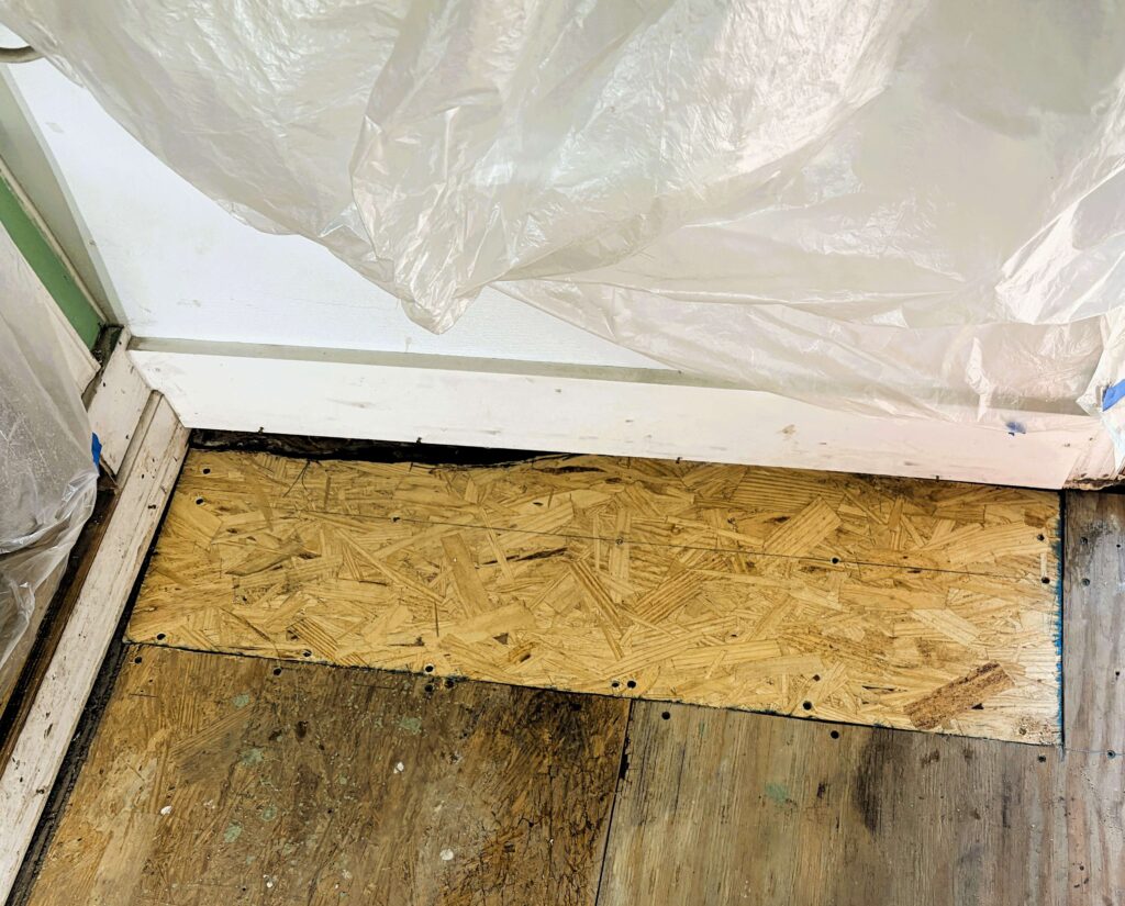 floor patch 2 3 scribed