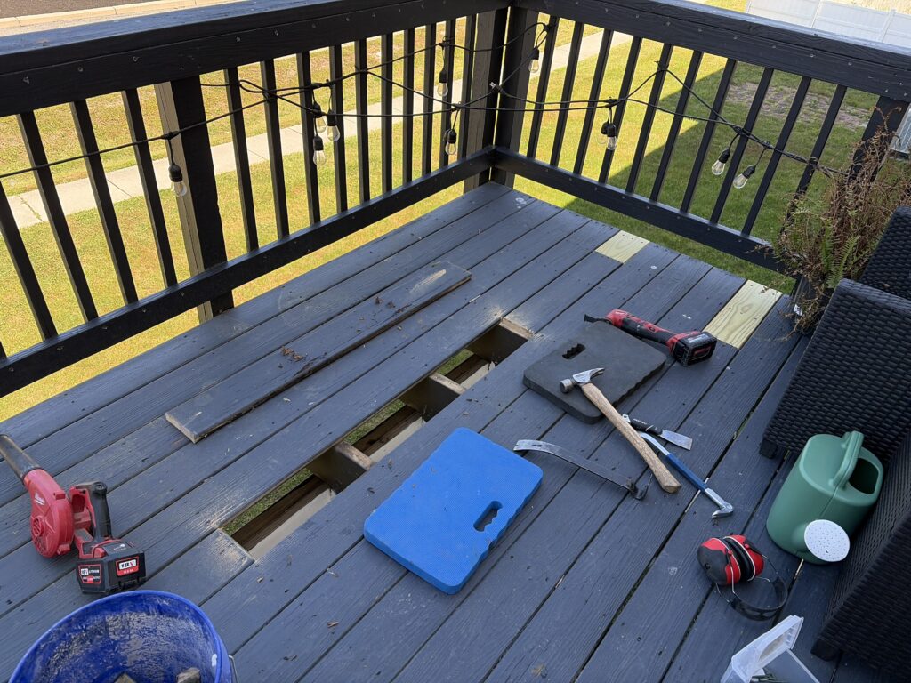 Balcony Deck repairs
